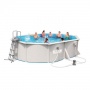 Овальный стальной бассейн BestWay Hydrium Oval Pool Set 56583 BW