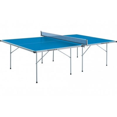Теннисный стол Tornado 4 с сеткой синий - купить по специальной цене в интернет-магазине "Уют в доме"