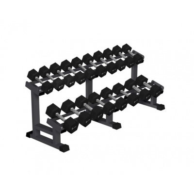 Стойка для гантелей Titan двухярусная - купить по специальной цене в интернет-магазине "Уют в доме"