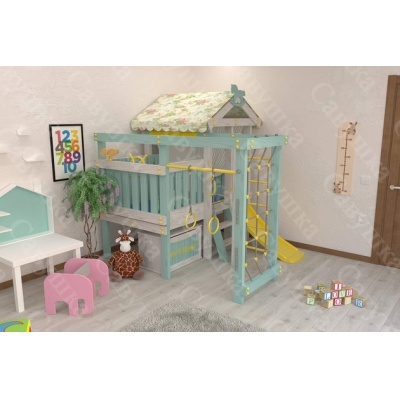 Детский спортивный комплекс Савушка Baby 1 СБ-01 - купить по специальной цене в интернет-магазине "Уют в доме"