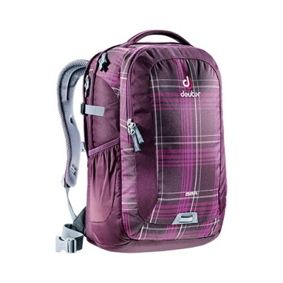   Deuter Daypacks Giga aubergine check -      - "  "
