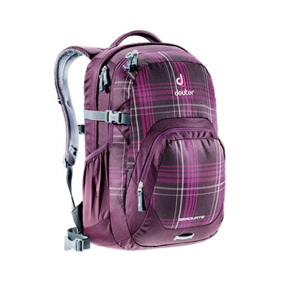 Повседневный рюкзак Deuter Daypacks Graduate aubergine check - купить по специальной цене в интернет-магазине "Уют в доме"