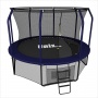 Батут с сеткой и лестницей UNIX line Supreme 8 ft blue