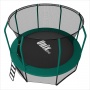 Батут с сеткой и лестницей UNIX line Supreme 8 ft green