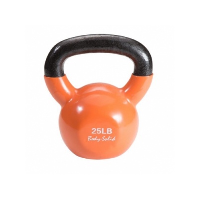 Гиря Body Solid 11,3 кг (25lb) оранжевая KBV(KVC)25 - купить по специальной цене в интернет-магазине "Уют в доме"