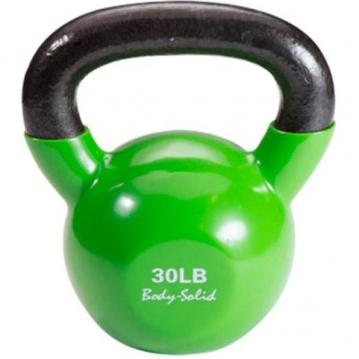 Гиря Body Solid 13,6 кг (30lb) зеленая KBV30 - купить по специальной цене в интернет-магазине "Уют в доме"