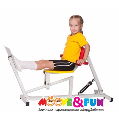 Детский тренажер MOOVE&FUN "Жим ногами" MF-E07 - купить по специальной цене в интернет-магазине "Уют в доме"
