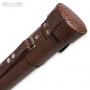 Тубус с отделением для удлинителя QK-S Musketeer 1x1 коричневый аллигатор