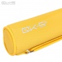Жесткий тубус с наплечным ремнем QK-S Ray Slim 1x1 желтый