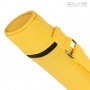 Жесткий тубус с наплечным ремнем QK-S Ray Slim 1x1 желтый