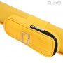 Жесткий тубус с наплечным ремнем QK-S Ray Slim 1x1 желтый