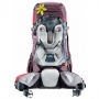    Deuter Aircontact 60+10 SL aubergine-cranberry