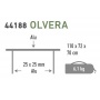    HIGH PEAK Campingtisch Olvera