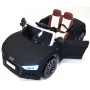 Детский электромобиль Rivertoys Audi R8 black glanec