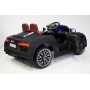 Детский электромобиль Rivertoys Audi R8 black glanec