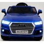 Детский электромобиль Rivertoys Audi Q7 quattro синий глянец