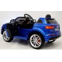 Детский электромобиль Rivertoys Audi Q7 quattro синий глянец