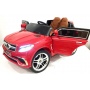 Детский электромобиль Rivertoys Mercedes ML-Brabus Е009KX red