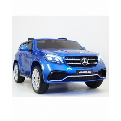 Электромобиль Rivertoys Mercedes-Benz GLS63 AMG синий глянец - купить по специальной цене в интернет-магазине "Уют в доме"