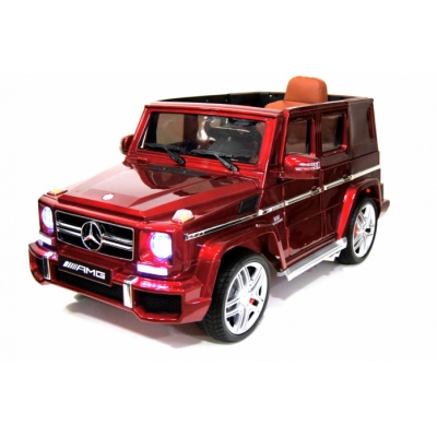  Rivertoys Mercedes G63 red glanec -      - "  "