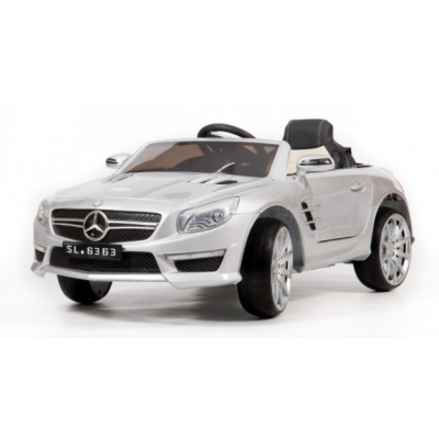 Электромобиль Barty Mercedes-Benz AMG SL63 серебряный глянец - купить по специальной цене в интернет-магазине "Уют в доме"