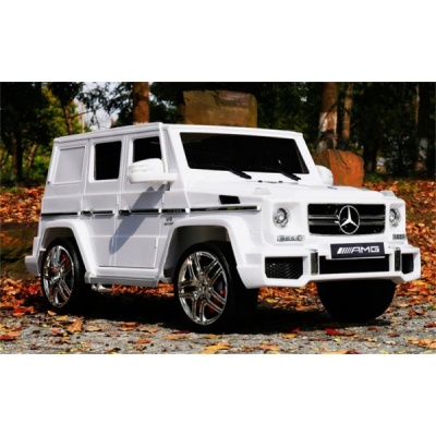 Электромобиль Barty Mercedes-Benz AMG G63 HAL168 белый - купить по специальной цене в интернет-магазине "Уют в доме"