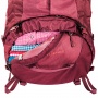   TATONKA BISON 60+10 W bordeaux red, 1355.047