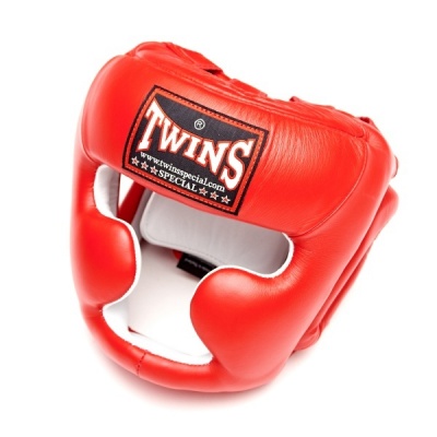 Боксерский шлем Twins HGL-6-red-M - купить по специальной цене в интернет-магазине "Уют в доме"