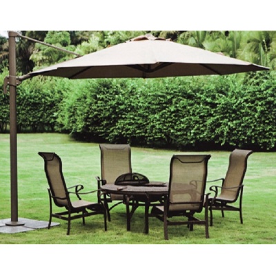 Садовый зонт Garden Way RIO А002-3500 бежевый (тауп) - купить по специальной цене в интернет-магазине "Уют в доме"