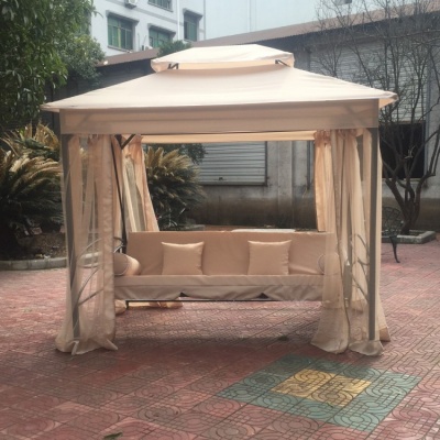 Садовые качели Kvimol КМ-083 бежевый - купить по специальной цене в интернет-магазине "Уют в доме"