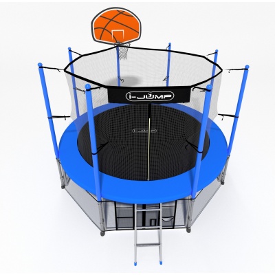 Каркасный батут i-Jump Basket 10ft blue - купить по специальной цене в интернет-магазине "Уют в доме"
