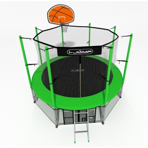 Каркасный батут i-Jump Basket 10ft green
