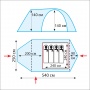 Палатка  туристическая Tramp Grot B4 V2