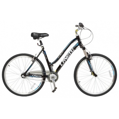 Горный велосипед Langtu KН 3.1А черно-синий - купить по специальной цене в интернет-магазине "Уют в доме"