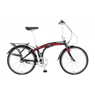 Складной велосипед Langtu KV 3.1 черно-красный - купить по специальной цене в интернет-магазине "Уют в доме"