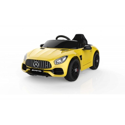 Электромобиль Rivertoys Mercedes-Benz GT О008ОО желтый - купить по специальной цене в интернет-магазине "Уют в доме"