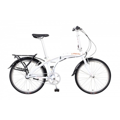 Складной велосипед Langtu KV 3.1 бело-оранжевый - купить по специальной цене в интернет-магазине "Уют в доме"