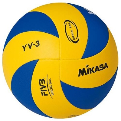 Волейбольный мяч Mikasa YV-3 Youth желтый/синий - купить по специальной цене в интернет-магазине "Уют в доме"