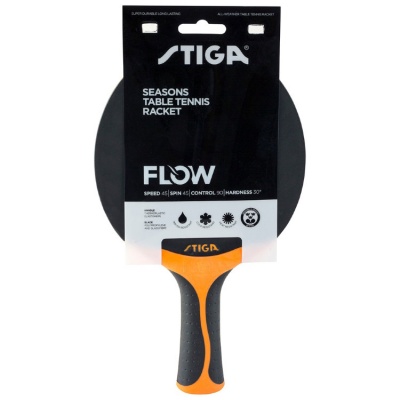 Ракетка для начинающих STIGA Seasons FLOW (черно-оранжевый) - купить по специальной цене в интернет-магазине "Уют в доме"