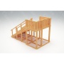 Зимняя деревянная игровая горка Савушка Зима wood-3 СЗw-3
