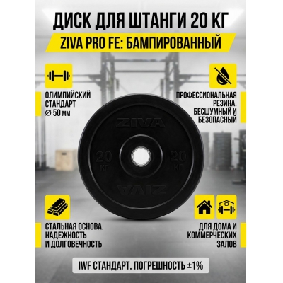 Диск ZIVA Pro FЕ 20 кг - купить по специальной цене в интернет-магазине "Уют в доме"