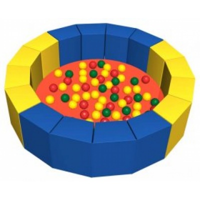 Детский сухой бассейн Romana 16 граней ДМФ МК-14.19.01 - купить по специальной цене в интернет-магазине "Уют в доме"