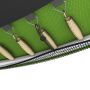 Батут с защитной сеткой UNIX line Simple 12 ft Green (outside)