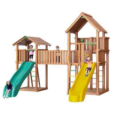 Детский игровой комплекс New Sunrise Jungle Palace Делюкс JB6 - купить по специальной цене в интернет-магазине "Уют в доме"