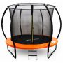 Батут с внутренней сеткой и лестницей Start Line Global SLF 8 ft