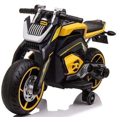 Электромотоцикл RiverToys Х111ХХ желтый - купить по специальной цене в интернет-магазине "Уют в доме"