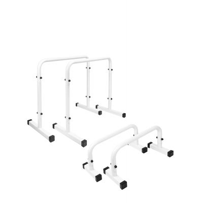 Брусья Kett-up Kraft KU054 белые - купить по специальной цене в интернет-магазине "Уют в доме"