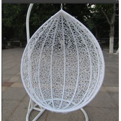 Подвесное кресло Kvimol КМ-0031 большое белое - купить по специальной цене в интернет-магазине "Уют в доме"