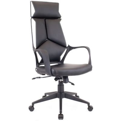 Кресло для руководителя Everprof Trio Black TM экокожа - купить по специальной цене в интернет-магазине "Уют в доме"