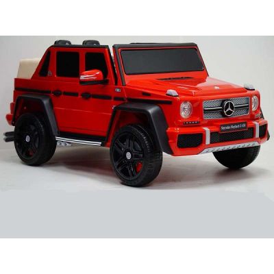 Электромобиль Rivertoys Mercedes-Benz Maybach G650 Т101ТТ красный - купить по специальной цене в интернет-магазине "Уют в доме"